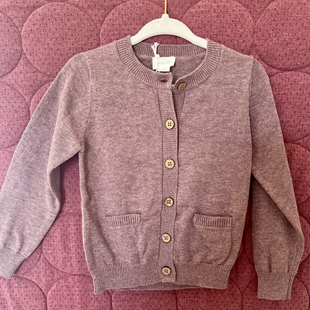 Jamie Kay Purple Cardigan